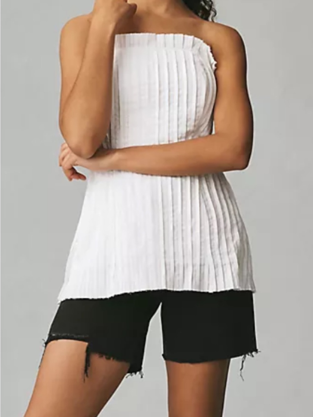 Pilcro NWT sleeveless white Anthropology blouse XL